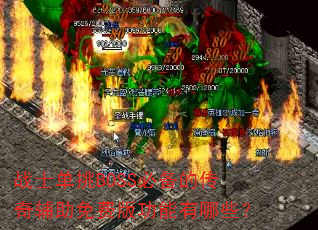 սʿ����BOSS�ر��Ĵ��渨����Ѱ湦������Щ��