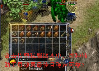 合击传奇私服版本中,哪种辅助工具效果最佳且稳定可靠? 合击传奇私服版本中,哪种辅助工具效果最佳且稳定可靠?