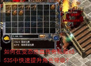 如何在变态热血传奇私服65535中快速提升角色等级? 如何在变态热血传奇私服65535中快速提升角色等级?