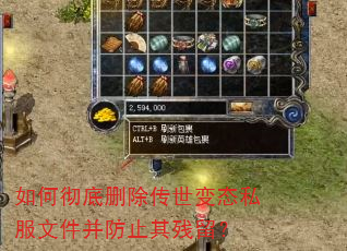 如何彻底删除传世变态私服文件并防止其残留? 如何彻底删除传世变态私服文件并防止其残留?