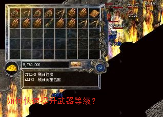 如何快速提升武器等级? 如何快速提升武器等级?